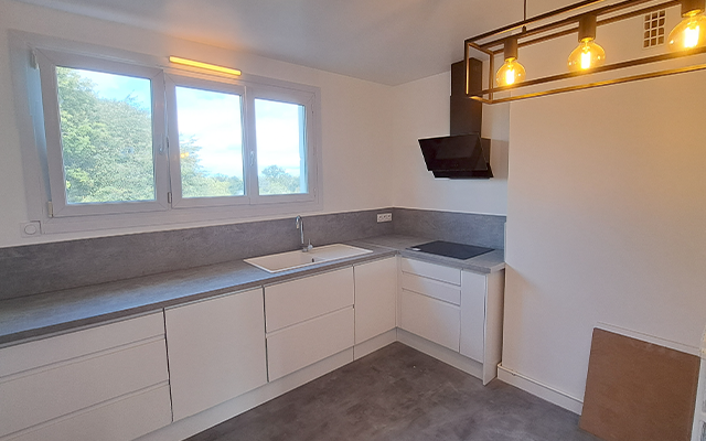 Apres travaux de réalisé à Houilles