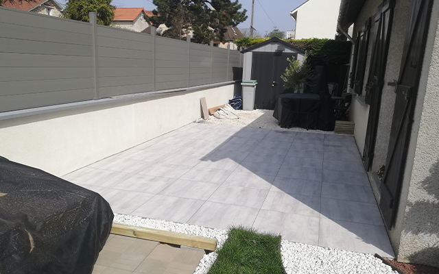 Apres travaux de réalisé à Houilles