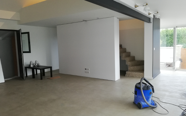 Apres travaux de réalisé à Houilles